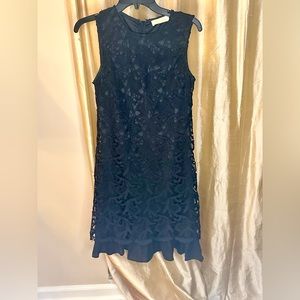 Black lace dress